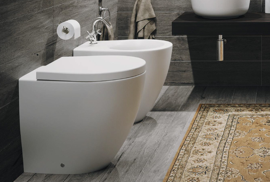 BULL 500 serie Sanitari a Terra colore Panna in ceramica Sdr Ceramiche