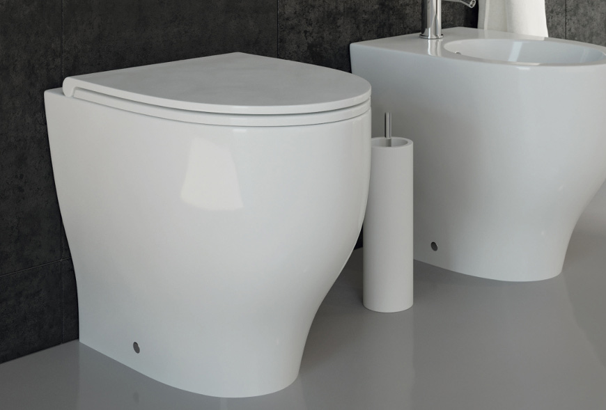 FOX RIMLESS serie Sanitari a Terra colore Bianco in ceramica Sdr Ceramiche