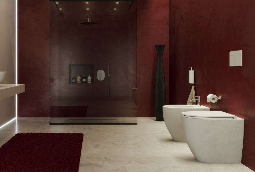 MEMORIE serie Sanitari a Terra colore Panna in ceramica Sdr Ceramiche