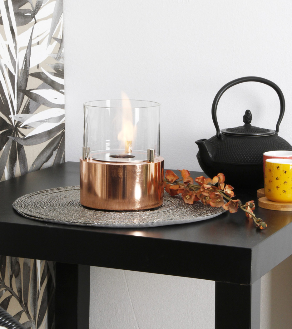 Giotto Candle Rosé Luxury a Bioetanolo Stufe & Camini GMR Trading