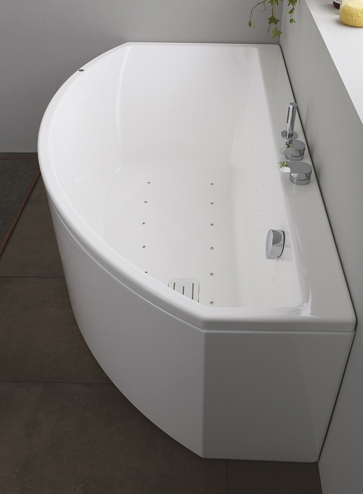 SLIM EDGE ASIMMETRICA Vasca da Bagno Grandform